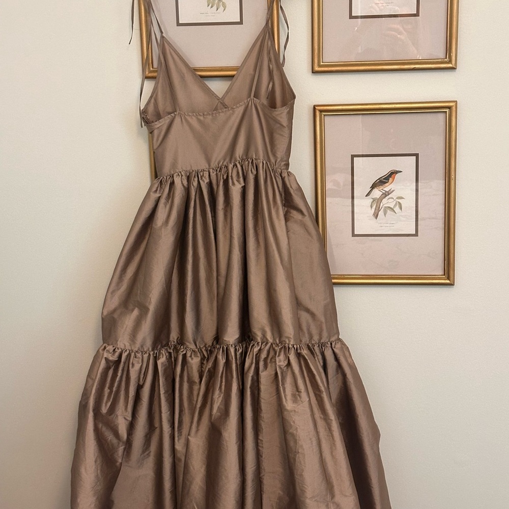Bloni Tiered V-Neck Maxi Dress, sold at Anthropologie XS - Picture 9 of 11